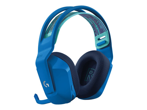 LOGITECH G G733 LIGHTSPEED Wireless RGB Gaming Headset Headset full size 2.4 GHz wireless blue