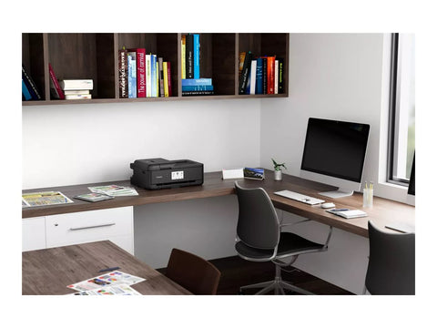 CANON PIXMA TS9550A MFP colour inkjet A4 A3 15ipm Print 200sheets USB LAN Wi-Fi Black