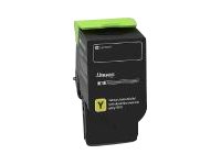 LEXMARK 78C20Y0 Cartouche Jaune Programme de retour de 1.4K