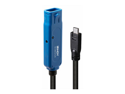 LINDY 8m USB 3.2 Gen 1 C/A Active Extension Pro