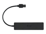 I-TEC USB 3.0 Slim Passive HUB 4 Port without power adapter ideal for Notebook Ultrabook Tablet PC