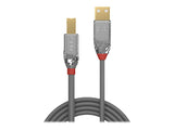 LINDY 1m USB 2.0 Type A/B Cable Cromo Line 480Mbit/s