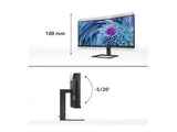 PHILIPS 346E2CUAE/00 34p Curved VA WLED 3440x1440 21:9 300cd/m2 4ms 100Hz HDMI DP1.2