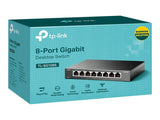 TP-LINK TL-SG108S 8-Port Desktop Gigabit Ethernet Switch Steel Case