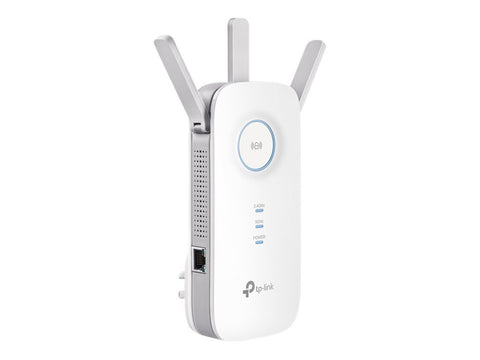 TP-LINK AC1750 Dual Band Wireless Wall Plugged Range Extender Qualcomm 1300Mbps at 5Ghz + 450Mbps at 2.4Ghz 802.11ac/a/b/g/n