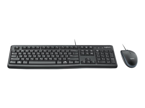 LOGITECH MK120 Pack clavier souris filaire FR