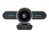 PORT DESIGNS Mini 4K Conference Cam With Autoframing Professional Webcam With Integrated Microphone Ultra High-Resolution Camera