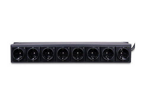 LINDY 8 Way Schuko PDU with switches