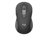LOGITECH Signature M650 Mouse optical 5 buttons wireless Bluetooth 2.4 GHz Bolt USB receiver graphite