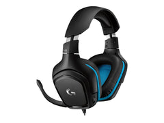 LOGITECH Gaming Headset G432 Headset 7.1 channel full size wired USB 3.5 mm jack black