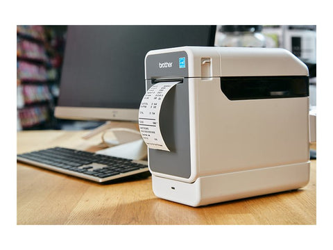 BROTHER TD-2125NWB Label printer direct thermal 63mm 203dpi 152.4mm/sec USB 2.0 LAN serial Wi-Fin USB 2.0 host Bluetooth 5.2
