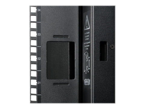 EATON TRIPPLITE 42U SmartRack Wide Standard-Depth Rack Enclosure Cabinet with Doors and Side Panels