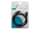 MCL CABLE VGA HD15 MALE / MALE - 1,8M