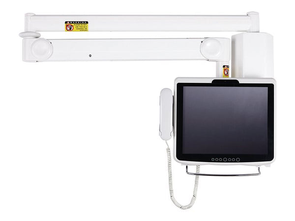 NEOMOUNTS FPMA-HAW100HC Support mural pour écran médical 10-32p - h 0-170 cm - ressort à gaz