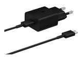 SAMSUNG 15W Adapter C to C Cable included Black