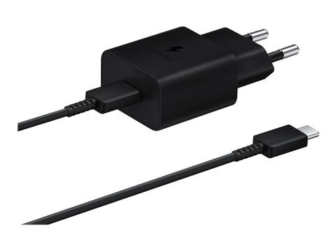 SAMSUNG 15W Adapter C to C Cable included Black