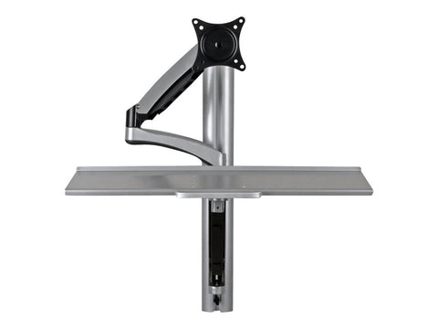 EATON TRIPPLITE Adjustable-Height Wall-Mount Sit-Stand Workstation Single-Display