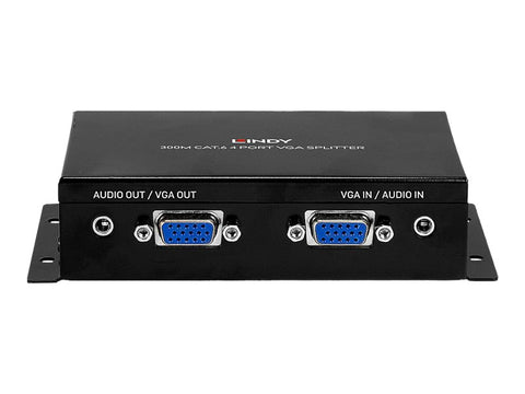 LINDY 300m Cat.6 4 Port VGA Extender