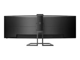PHILIPS 499P9H/00 UWQHD, Curved,49p,VA,Webcam,70Hz, 5ms, Adaptive Sync, Docking USB-C, USB-C Port, DP, HDMI, Heightadj. HP