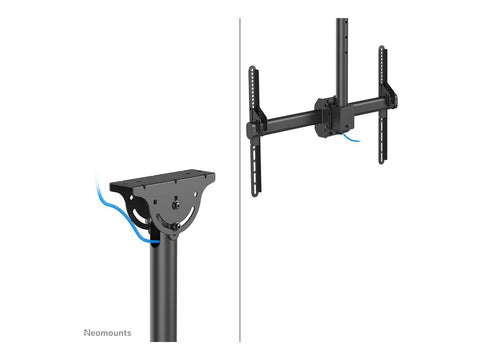 NEOMOUNTS CL35-440BL16XL Support de plafond pour écran de 37-70p - h 250-300 cm