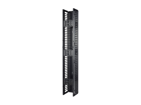 APC Valueline Vertical Cable Manager for 2 and 4 Post Racks 84p X 12p Single-Sided with Door