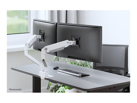 NEOMOUNTS DS70S-950WH2 Support décran à fixer 17-35p - ressort à gaz - Topfix - arrêt 180