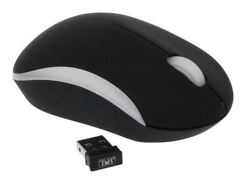 TNB RUBBY Wireless Mouse 1600 Dpi Silent Compact Size Soft Touch Ergonomic Shape Power Mode Saving Auto Link Wireless