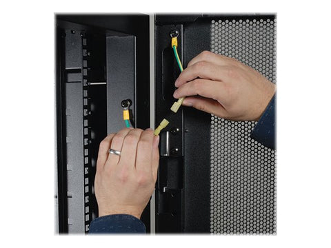 EATON TRIPPLITE 48U SmartRack Deep and Wide Rack Enclosure Cabinet with doors & side panels