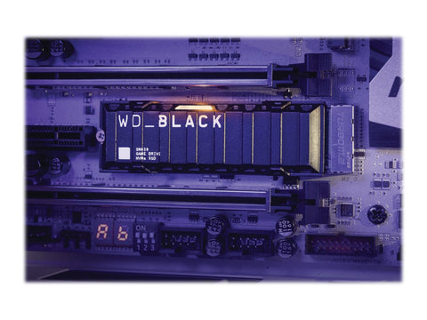 WD Black SN850 NVMe SSD with Heatsink PCIe Gen4 500Go