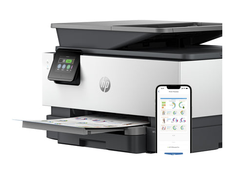HP Officejet Pro 9120b All-in-One MFP colour ink-jet A4 19ppmcopy 20ppmprint 250 sheets USB 2.0 LAN Wi-Fi USB host