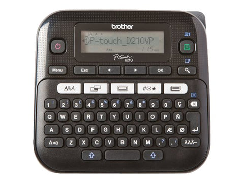 BROTHER Etiqueteuse bureautique PT-D210VP clavier AZERTY