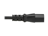EATON TRIPPLITE PDU Power Cord C13 to Schuko CEE 7/7 - 10A 250V H05VV-F 1M 3.28 FT. Black
