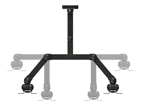 NEOMOUNTS FPMA-W960D Support mural double écrans 10-27p - orientable