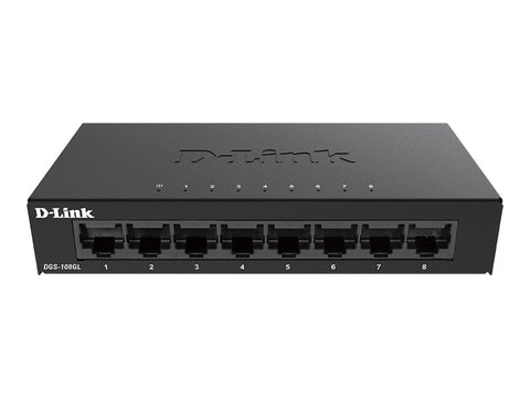 D-LINK 8-Port Layer2 Gigabit Light Switch without IGMP