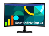 SAMSUNG LS24D360GAUXEN écran LED - incurvé - 24" - 1920 x 1080 Full HD (1080p) @ 100 Hz - VA - 250 cd/m² - 3000:1 - 4ms - HDMI,VGA