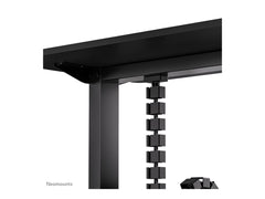 NEOMOUNTS Cable Spine Organizer for sit/stand desk frames magnet mounted black
