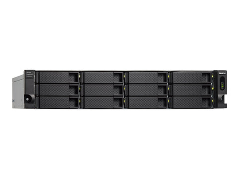 QNAP TL-R1200C-RP 12-bay 2U rackmount USB-C 3.1 Gen2 10Gbps JBOD expansion unit
