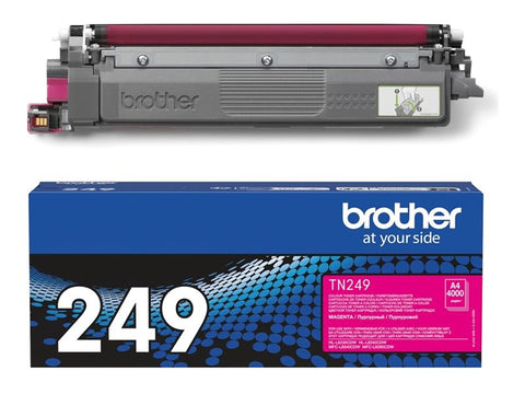 BROTHER TN-249M Magenta Toner Cartridge Prints 4.000 pages