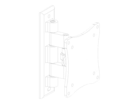 NEOMOUNTS FPMA-W810BLACK Support décran mural 10-27p - orientable