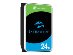 SEAGATE Surveillance Video Optimized AI Skyhawk 24To HDD SATA 6Gb/s 512Mo cache 3.5p CMR Helium