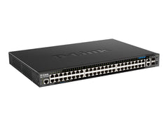 D-LINK DGS-1520-52MP/E 52-Port Smart Managed PoE+ Gigabit Stack Switch 4x 2.5 GE 4x 10G