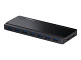 TP-LINK 7 ports USB 3.0 Hub with 2 power charge ports 2.4A Max Desktop a 12V/4A power adapter included