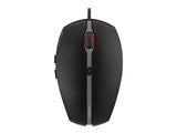 CHERRY GENTIX 4K Souris optique 800/1200/2400/3600 dpi 5 boutons USB noire