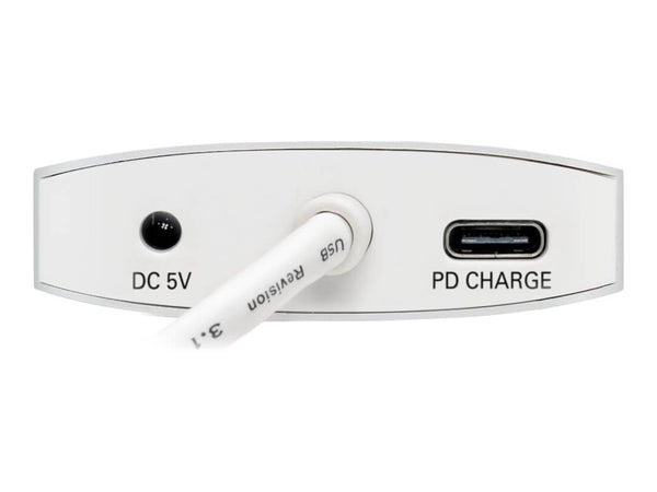 EATON TRIPPLITE USB-C Dock 4K HDMI USB 3.2 Gen 1 USB-A/C Hub GbE Memory Card 60W PD Charging