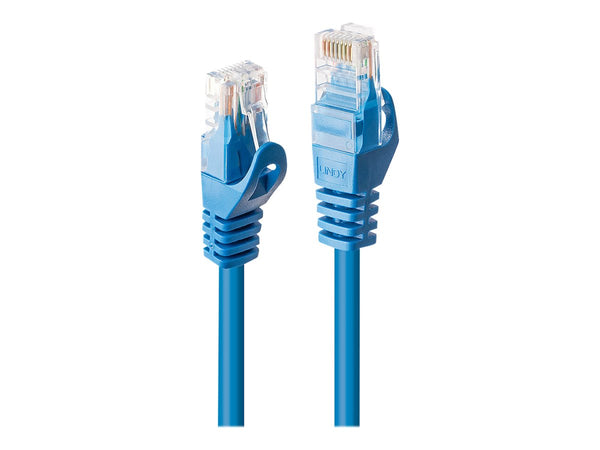 LINDY Basic Cat.6 U/UTP Cable Blue 10m