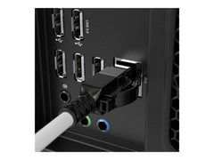 LINDY 20m Cat.6A S/FTP Security Network Cable Grey