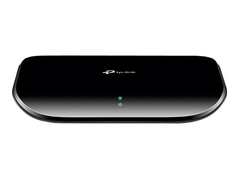 TP-LINK 5-Port-Gigabit-Desktop-Switch - 5x 10/100/1000MBit/s-RJ45-Ports - plastic case (new Design) - V6.0