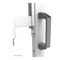 NEOMOUNTS FL50-575WH1 Support au sol mobile pour écran 65-110p - étagère multimédia incluse - installation rapide - TÜV