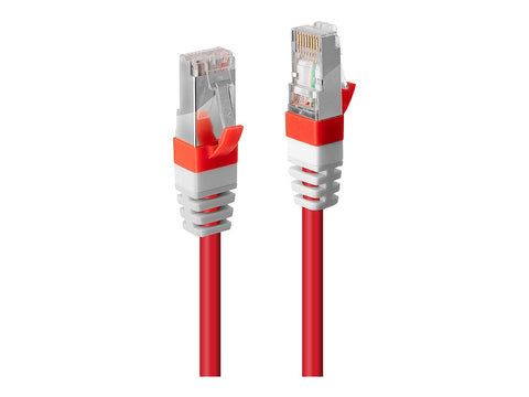 LINDY S/FTP Cat.6A Cable Red 5m LSOH incl. Testprotocol