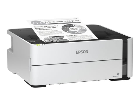 EPSON EcoTank ET-M1180 Printer Mono B/W Duplex ink-jet refillable A4 1200x2400dpi 20ppm capacity 250 sheets USB 2.0 LAN Wi-Fi
